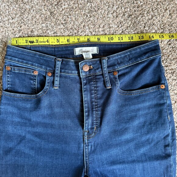 Madewell Curvy Cali Demi-Boot Jeans, Size 29/8, Medium Wash - Picture 7 of 16